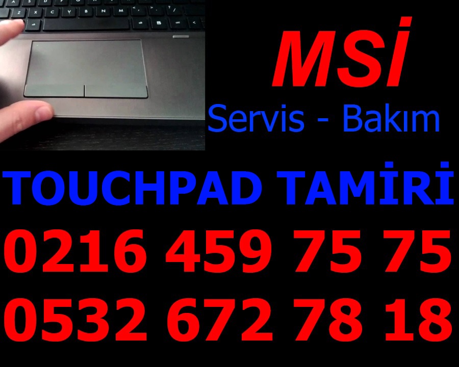 MSI Laptop Touchpad Çalışmıyor